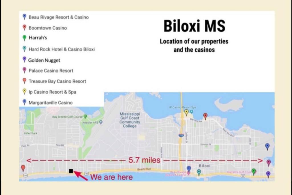 Seaside Gem Apartamento Biloxi Exterior foto